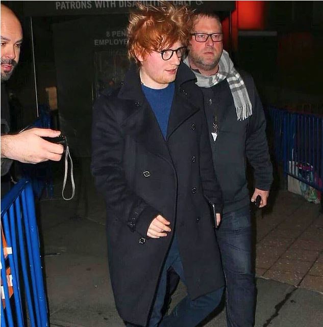 Ed Sheeran'ın Kişisel Güvenlik Görevlisinin Çok Eğlenceli Instagram Hesabı - 2
