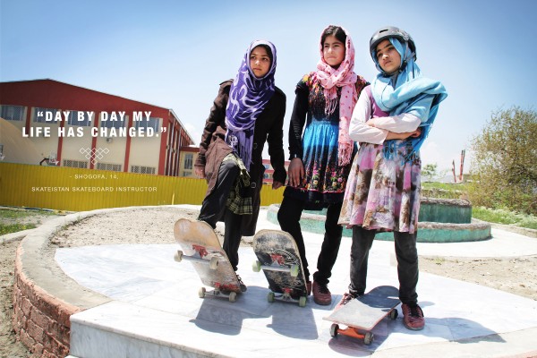 Bisiklet Kullanmaları Yasak Olan Afgan Kızlarının Kaykay Başarıları - 2