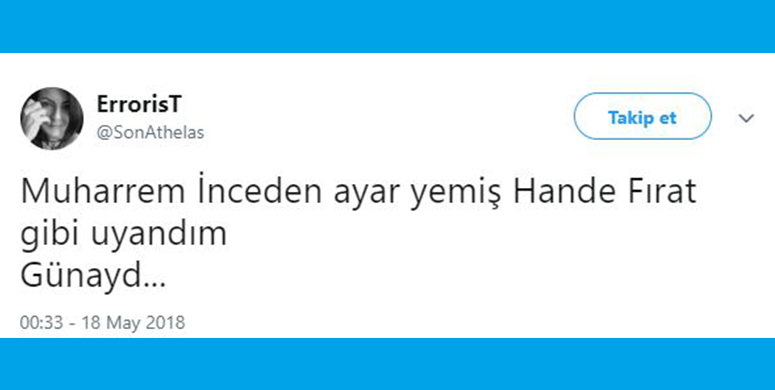 Muharrem İnce'nin Sözleri Sonrası Yüzü Düşen Hande Fırat'ı Mizahına Alet Eden 14 Twitter Kullanıcısı - 2