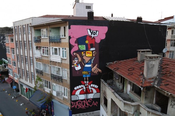 Kadıköy'e Renk Katan Mural Festivali'nden Gözlere Şenlik Resimler - 2