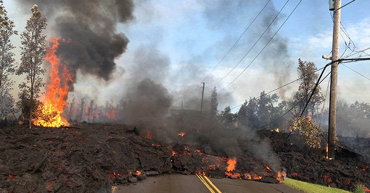 Hawaii'de Binlerce İnsan Yanardağın Felaketinden Kaçıyor